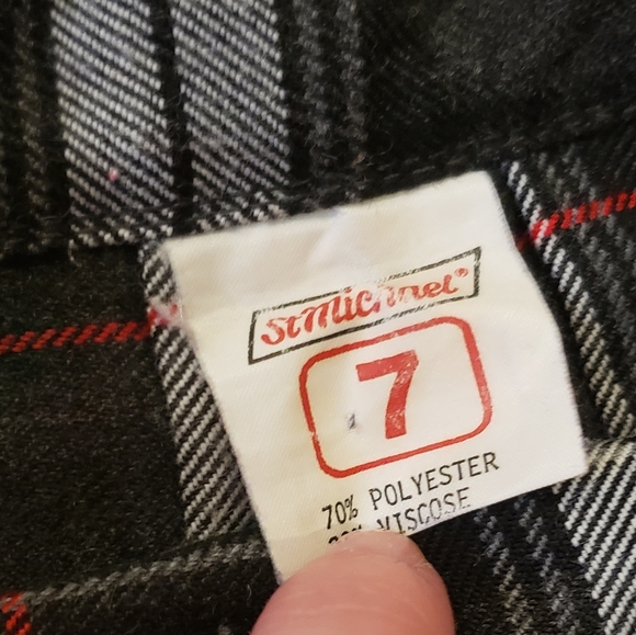 Plaid Pleated Kilt - Picture 3 of 7